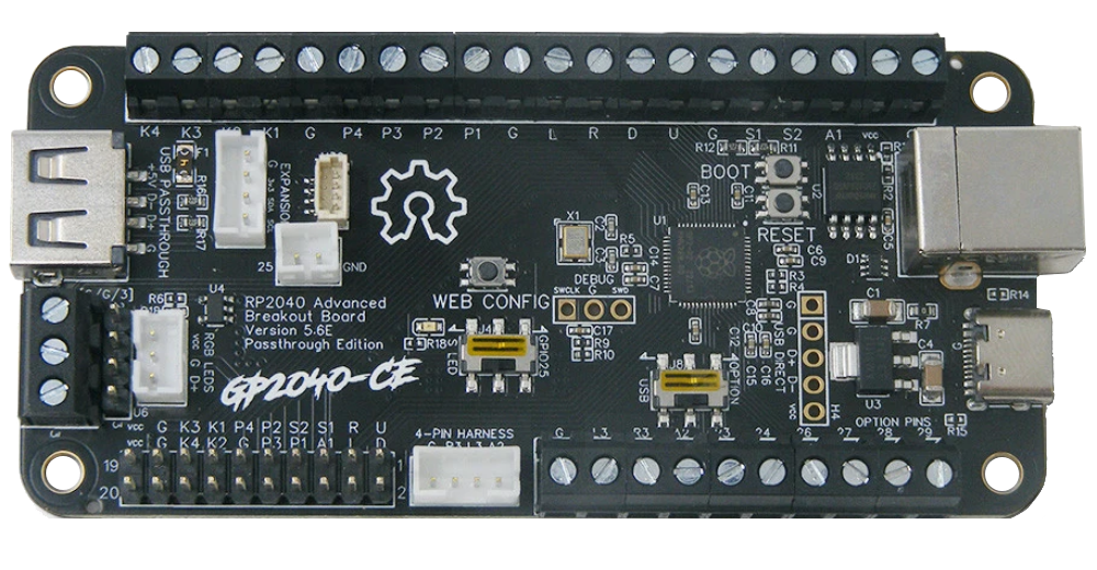 The Train GP2040-CE Board